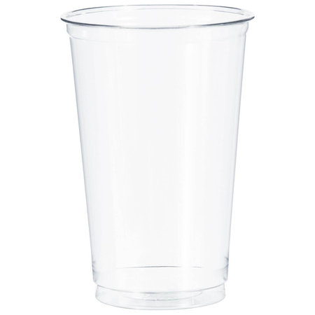 Solo Ultra Clear™ TN20 20 oz. Clear Straight Wall PET Plastic Cold Cup -  1000/Case