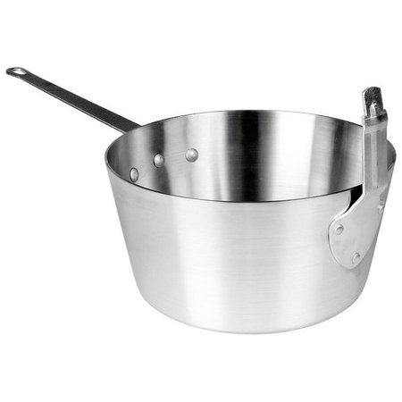Thunder Group Pentola In Alluminio Da 40 Quart – Capacità 40 Litri, Spessore 4 Mm, Uso Professionale