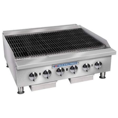 Bakers Pride BPHCB-2436i Countertop Gas Charbroiler