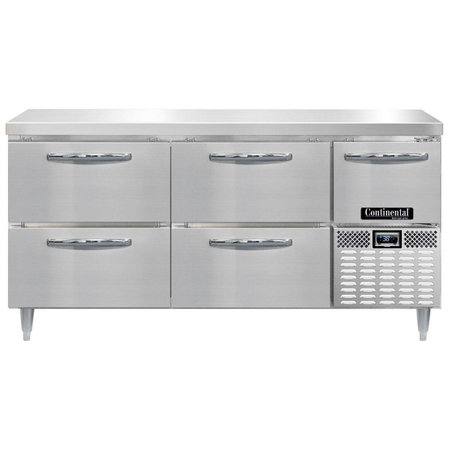 Continental Refrigerator DRA68NSS-F