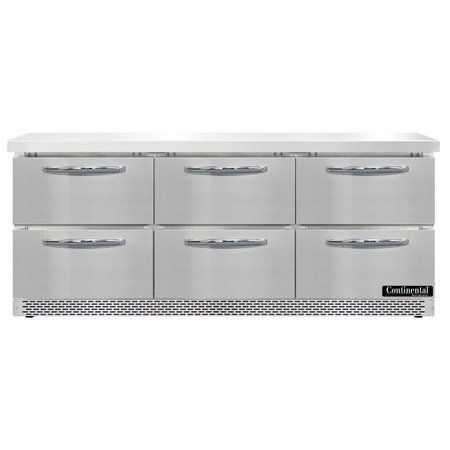Continental Refrigerator SW72N-FB-D