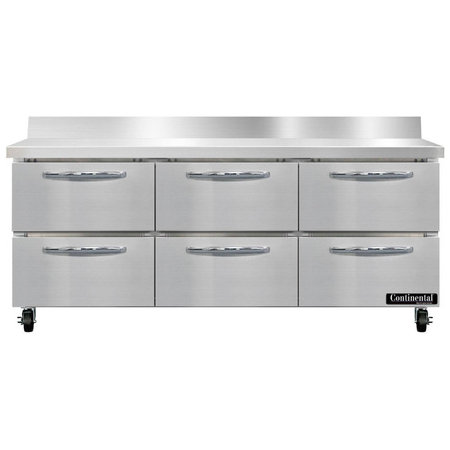 Continental Refrigerator SW72NBS-D