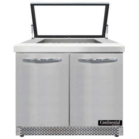 Continental Refrigerator SW36N12M-HGL-FB