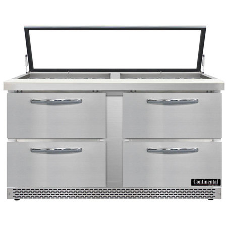 Continental Refrigerator SW60N24M-HGL-FB-D