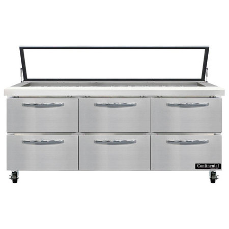 Continental Refrigerator SW72N30M-HGL-D