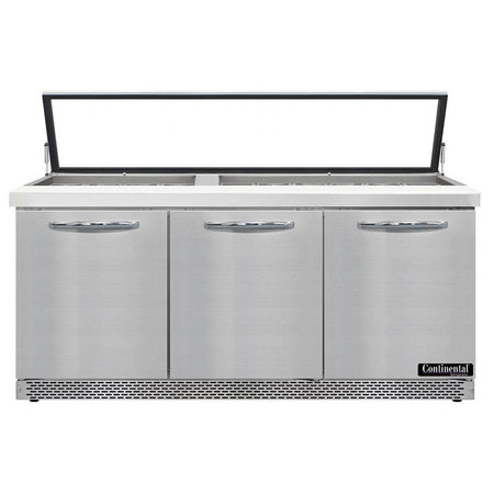 Continental Refrigerator SW72N30M-HGL-FB