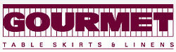 Gourmet Tableskirts & Linens Logo