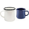 Enamel Cups, Mugs, & Saucers