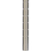 86UP Metro, 86" Super Erecta® SiteSelect™ Mobile Ready Chrome Shelf Post