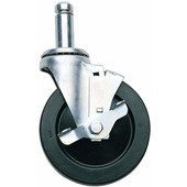 5MDBA Metro, 5" Standard Stem Caster, Swivel w/ Brake & High Modulus Donut, Super Erecta™