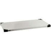 2460FS Metro, 60" x 24" Super Erecta® Stainless Steel Solid Shelf