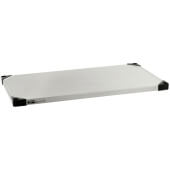 1824FS Metro, 24" x 18" Super Erecta® Stainless Steel Solid Shelf
