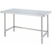 WT305US Metro, 48" x 30" Work Table, All Stainless Steel, HD Super™