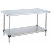 WT449FS Metro, 96" x 44" Work Table, All Stainless Steel, HD Super™