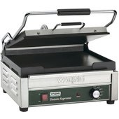 WFG250 Waring, 1,800 Watt Panini Sandwich Grill, Single, Flat Top & Bottom