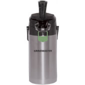 ENALG25S (2502-002) Grindmaster, 2.5 L Glass-Lined Lever Top Coffee Airpot, Black