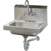 7-PS-54 Advance Tabco, Hand Sink w/ Splash Mount Faucet