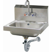 7-PS-50 Advance Tabco, Hand Sink w/ Splash Mount Faucet & Lever Operated Drain