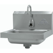 7-PS-61 Advance Tabco, Hand Sink w/ Hands Free Splash Mount Faucet