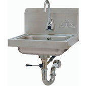 7-PS-51 Advance Tabco, Hand Sink w/ Hands Free Splash Mount Faucet, Lever Operated Drain