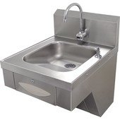 7-PS-41 Advance Tabco, Hand Sink w/ Hands Free Splash Mount Faucet, Towel & Soap Dispenser