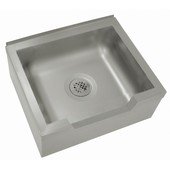 9-OP-48DF Advance Tabco, Floor Mop Sink w/ Drop Front, 25" x 33" x 16"
