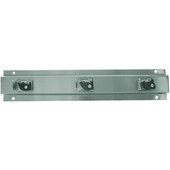 K-242 Advance Tabco, 23" Wall Mount Mop & Broom Holder, 3 Holders