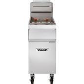 1GR65M-1 Vulcan, 150,000 Btu Natural Gas Free Standing Fryer, 70 Lb, GR Series