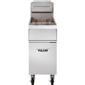 1GR85M-1 Vulcan, 150,000 Btu Natural Gas Free Standing Fryer, 90 Lb, GR Series