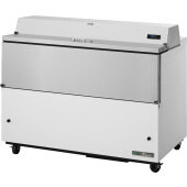 TMC-49-HC True, 49" 2 Door Single Sided Milk Cooler, 12 Crate Capacity