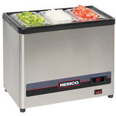 9020-1 Nemco, 15" Electric Refrigerated Condiment Holder, One 1/3 Size Pan