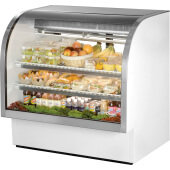 TCGG-48-HC-LD True, 48" Curved Glass Refrigerated Deli Display Case