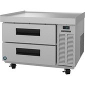 CR36A Hoshizaki, 36" 2 Drawer Refrigerated Chef Base Refrigerator, Low Profile, Steelheart Series