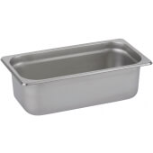 521-66/13 Spring USA, 1/3 Size Stainless Steel Steam Table Pan, 4" Deep