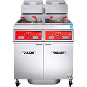 3TR45CF-1 Vulcan, 210,000 Btu Natural Gas Free Standing Fryer with Filtration, 135 Lb, TR Series