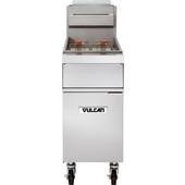 1GR45A-1 Vulcan, 120,000 Btu Natural Gas Free Standing Fryer, 50 Lb, GR Series