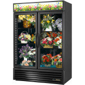 GDM-49FC-HC~TSL01 True, 54" 2 Swing Glass Door Floral Case Refrigerated Merchandiser