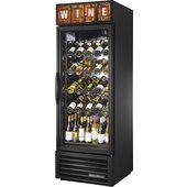 GDM-23W-HC~TSL01 True, 1 Swing Glass Door Wine Merchandiser Refrigerator