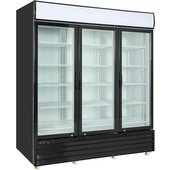 KGM-75 Kool-It by MVP, 78" 3 Swing Glass Door Merchandiser Refrigerator