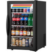 GDM-06-34-HC~TSL01 True, 20.5" 1 Swing Glass Door Countertop Refrigerated Merchandiser