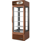G4SM-23-HC~TSL01 True, 27" 4 Sided Glass Door Refrigerated Merchandiser