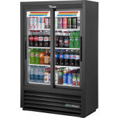 GDM-33SSL-56-HC-LD True, 36" 2 Slide Glass Door Merchandiser Refrigerator