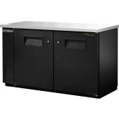 TBB-24-60-HC True, 61" 2 Solid Door Back Bar Cooler
