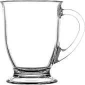 Anchor Hocking 83045A, 16 Oz. Glass Cafe Mug (6/case)