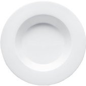 5000013B Bon Chef, 11 1/2" Bone China Pasta Plate, White