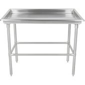 SR-48 Advance Tabco, 48" Stainless Steel Sorting Table