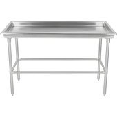 SR-60 Advance Tabco, 60" Stainless Steel Sorting Table
