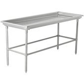 SR-72 Advance Tabco, 72" Stainless Steel Sorting Table