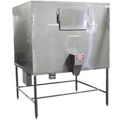 SD-1400-SS MGR Equipment, 1400 Lb Ice Bagger & Dispenser System, Stainless Steel