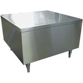 SS-14 MGR Equipment, 22" x 30" Ice Machine / Beverage Machine Stand, Stainless Steel